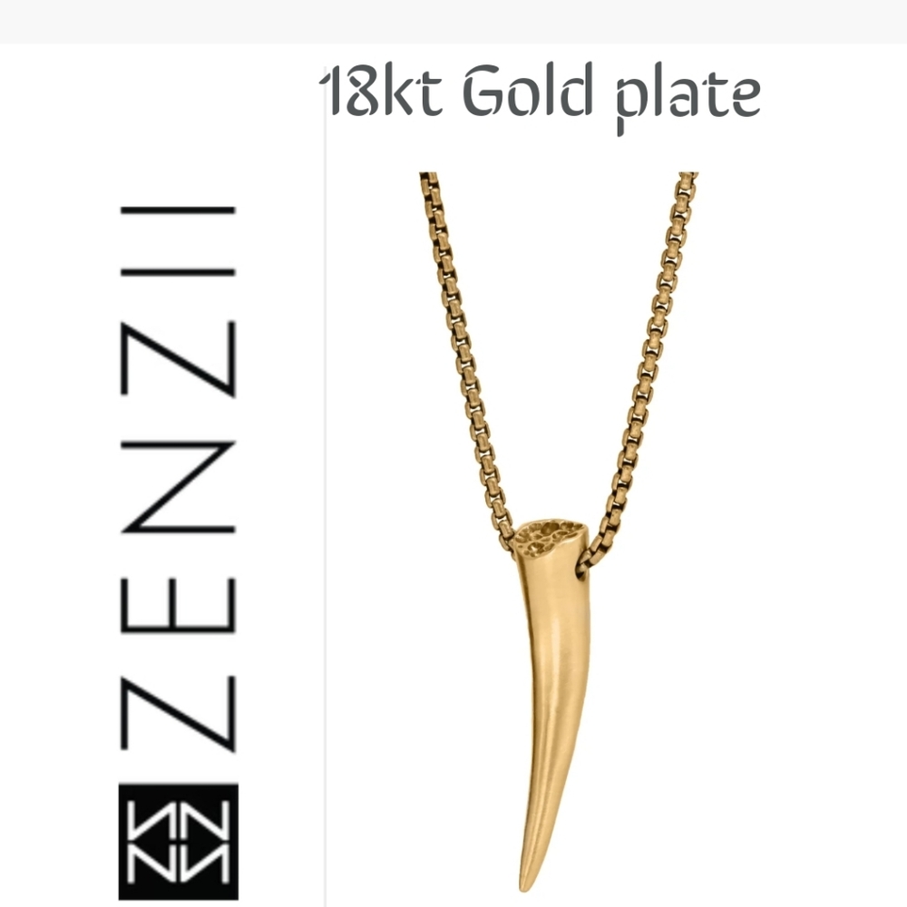 ZENZII 18kt Gold necklace gold plated